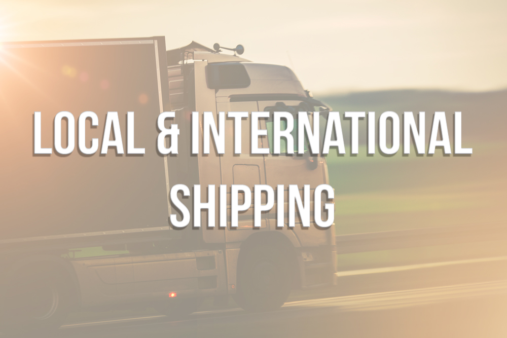 Local and International Shipping