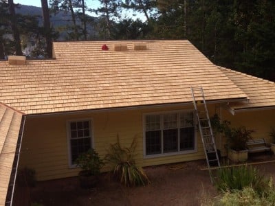 Yellow Cedar Shakes Roof and siding from Direct Cedar