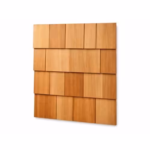 CVG 8 18" R&R Sidewall Shingles Sanded Edge Grain 8" Clear