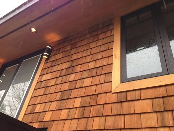 Machine Grooved WRC With Clear Stain