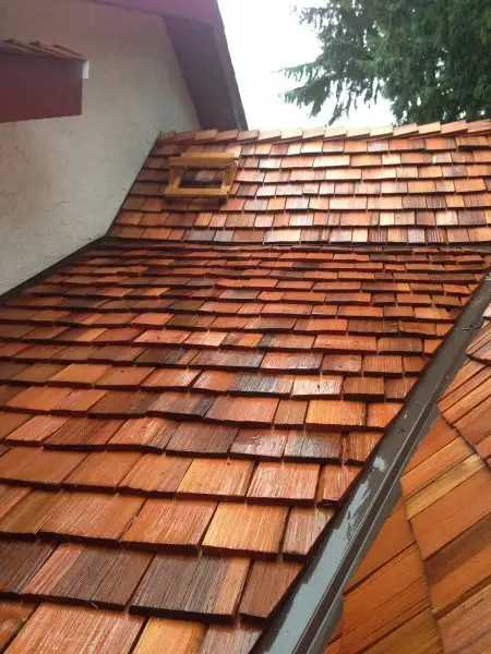 Cedar Wood Roof