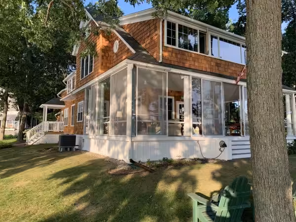 Western Red Cedar Clear Stain R&R, Gull Lake Michigan​