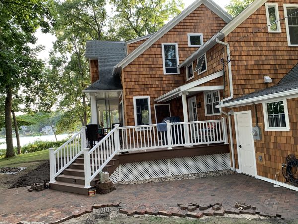 Western Red Cedar Sidewall Shingles, Gull Lake Michigan​