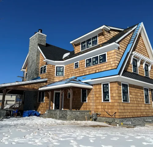 Premium Grade, Western Red Cedar 24” x 7/8” Tapersawn Shakes