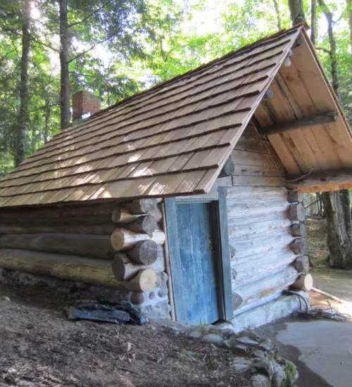 Cedar Roofing Shakes - US Forest Service - 100 year old cabin
